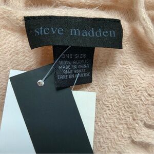 NEW Steve Madden Women's Pale Blush Color Blanket Wrap Scarf NWT